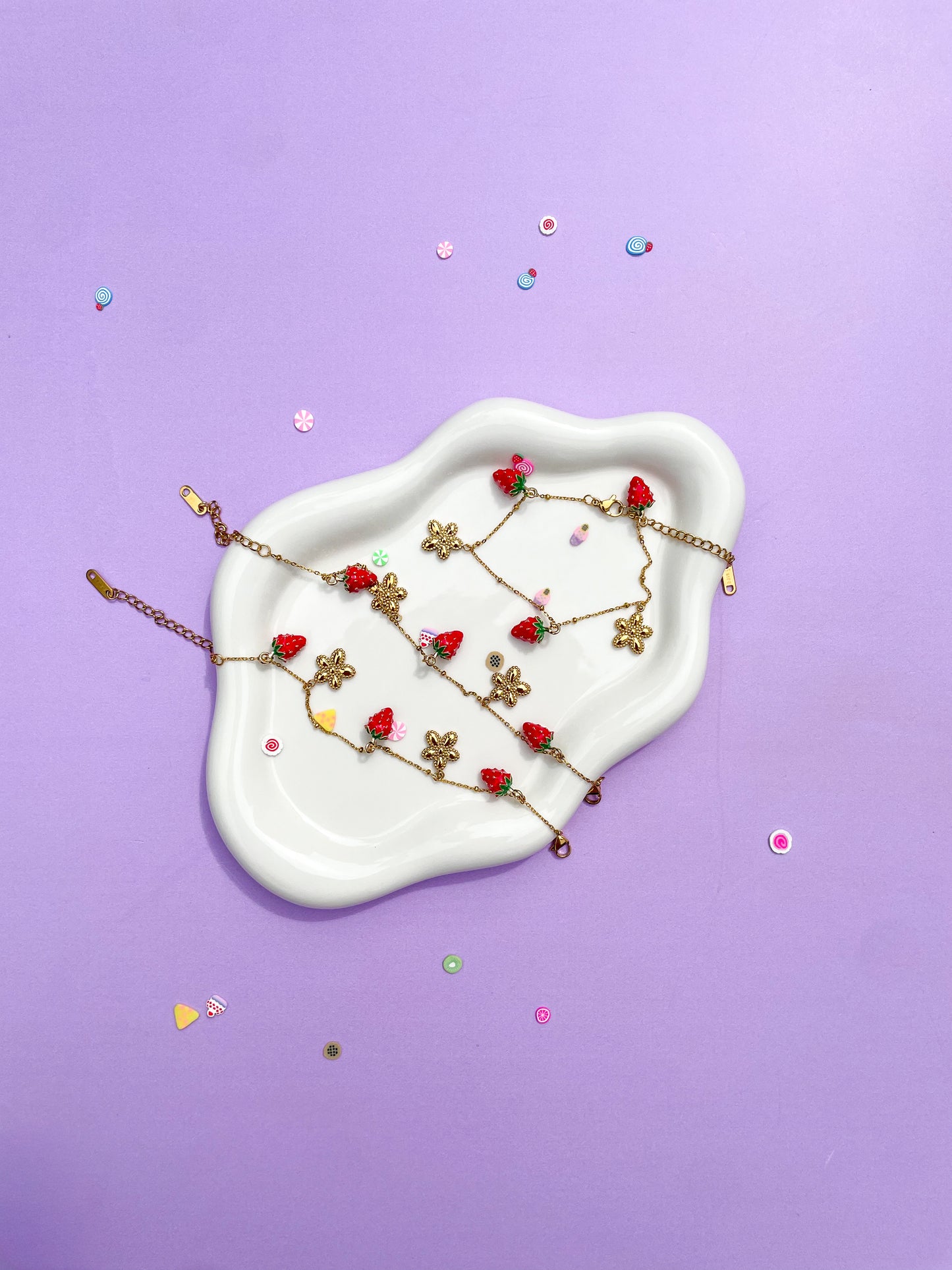 Pulsera de fresas