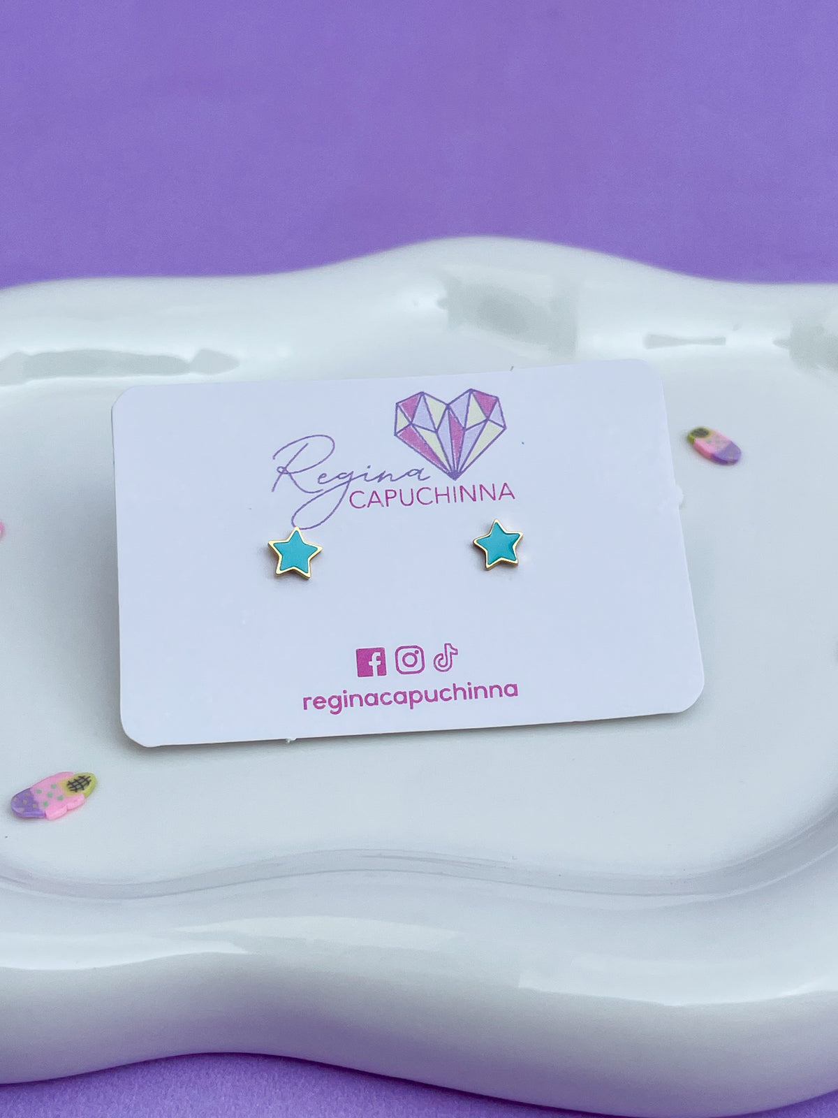 Aretes estrellita celeste