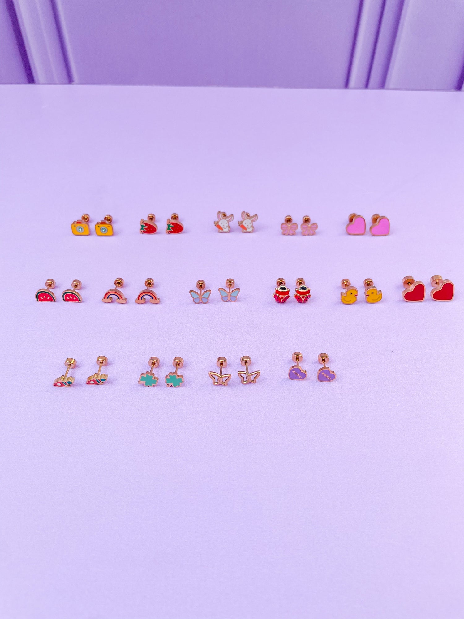Aretes con figuras