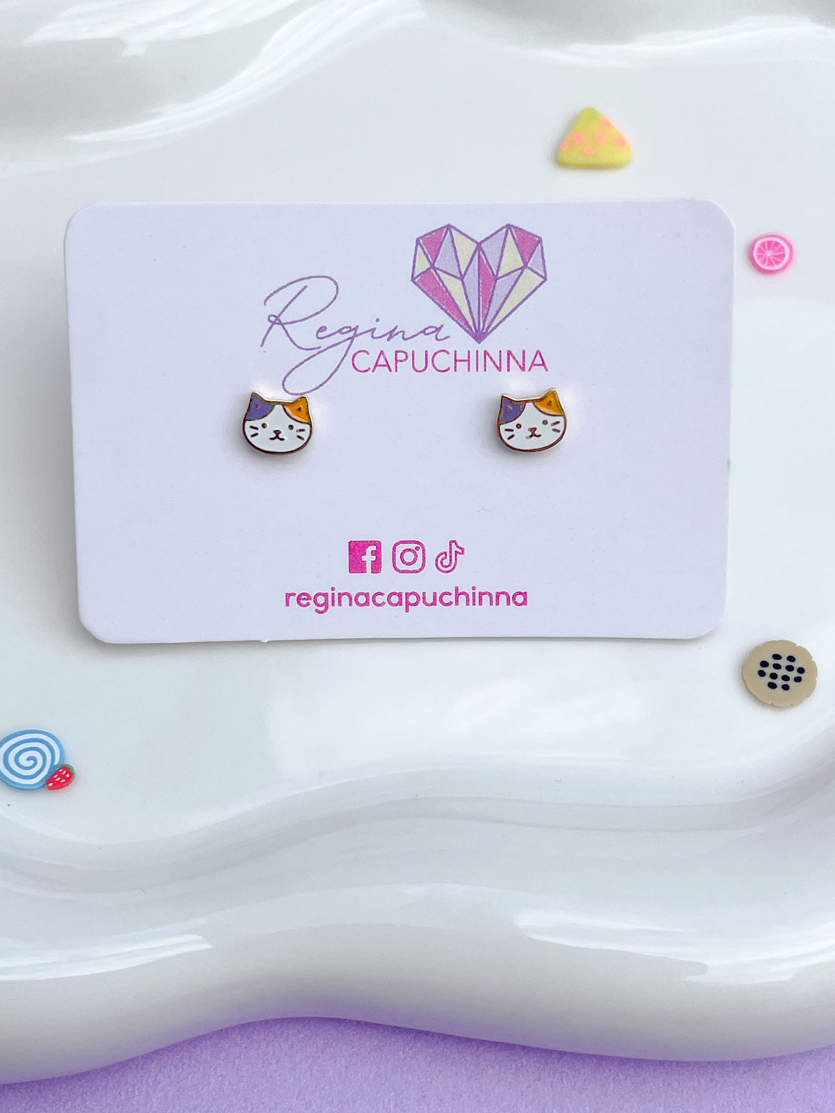 Aretes gatito