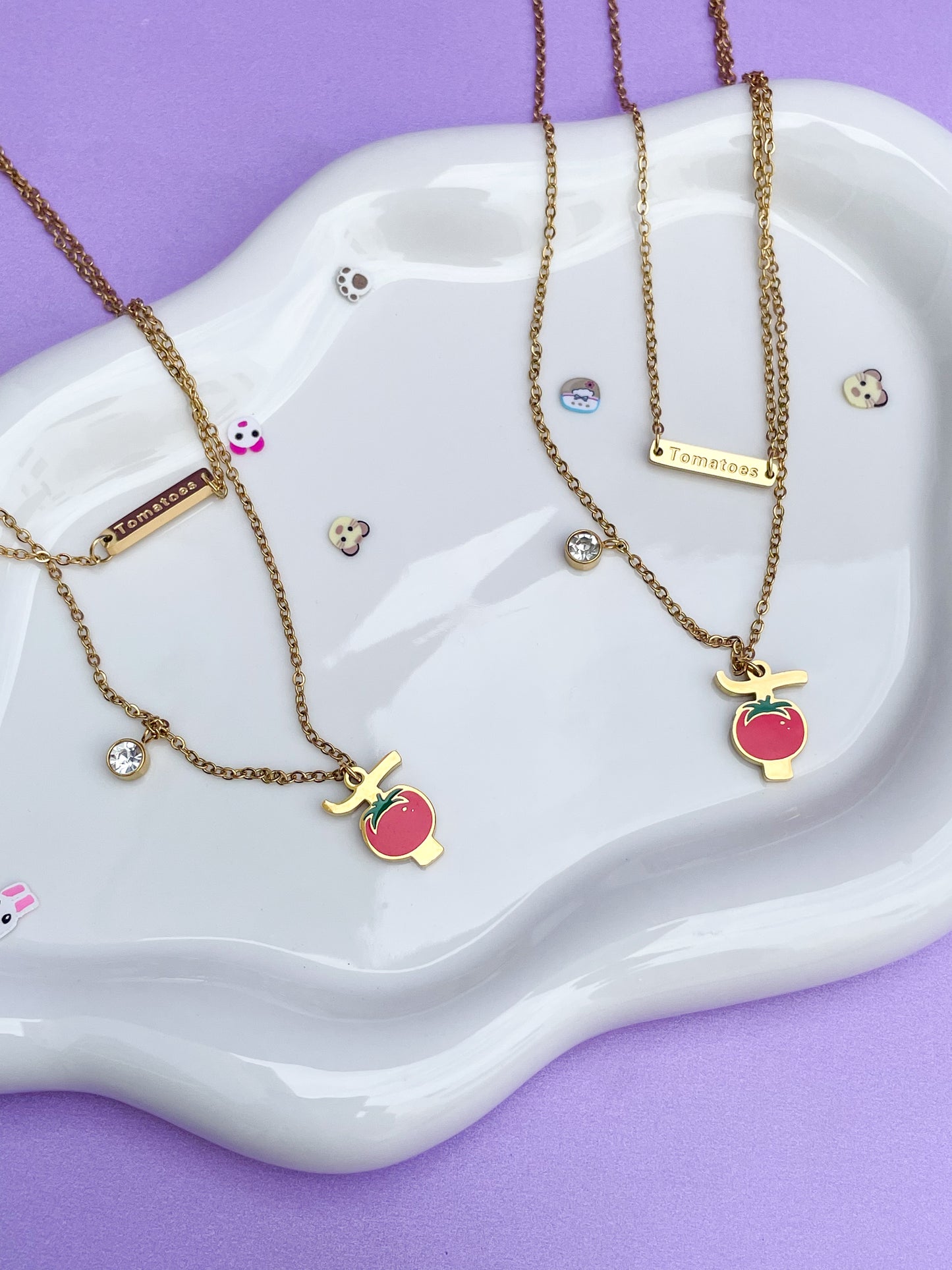 Collar tomate