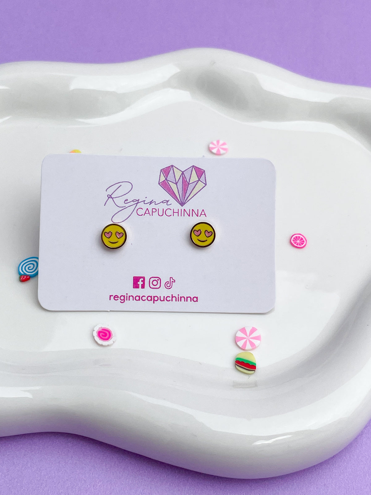 Aretes in love amarillo
