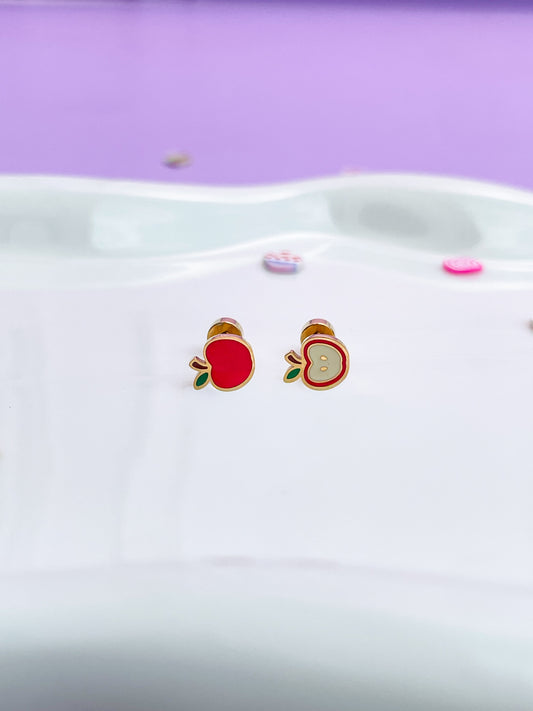 Aretes manzana