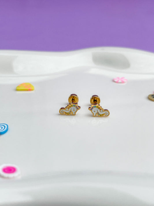 Aretes caballito de mar