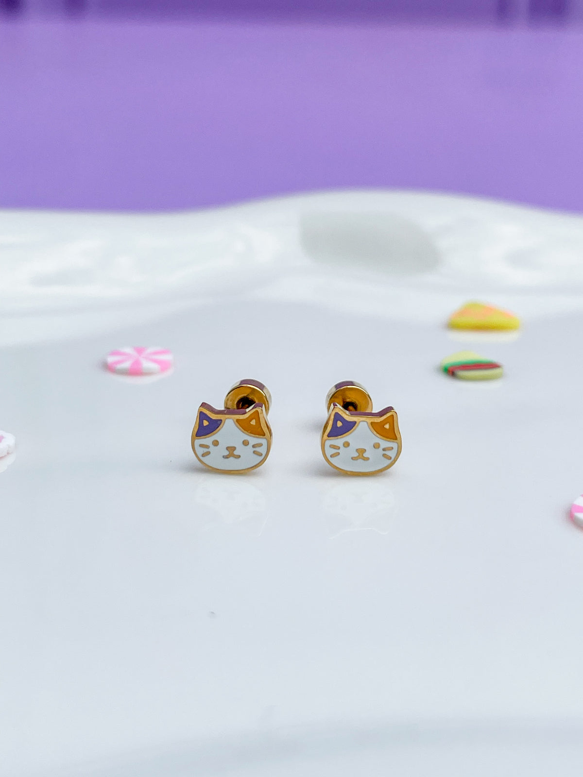 Aretes gatito