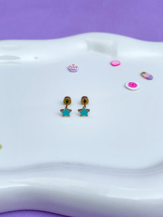 Aretes estrellita celeste