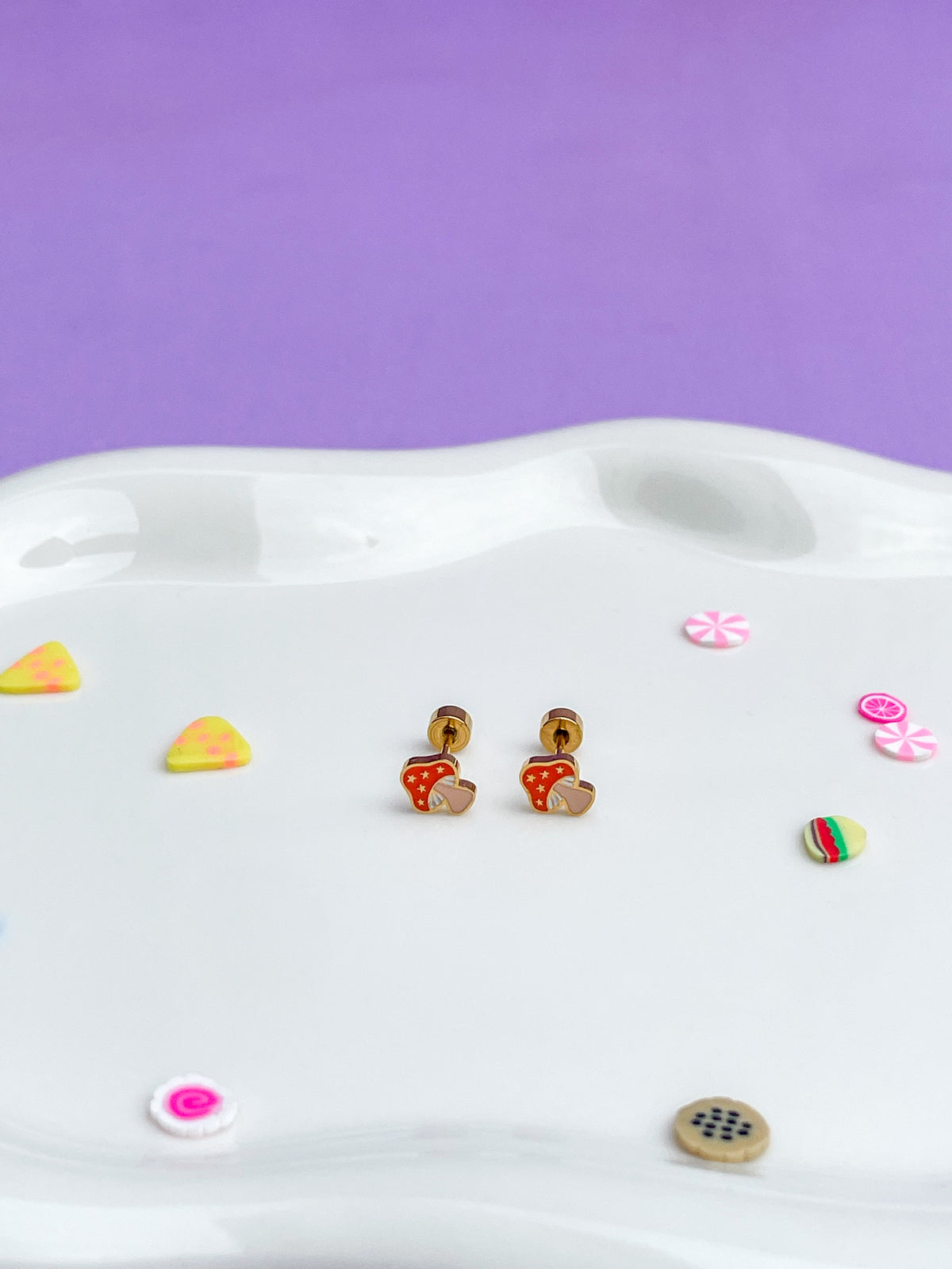 Aretes hongo