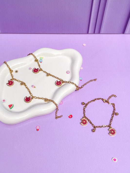 Pulsera dona mordida