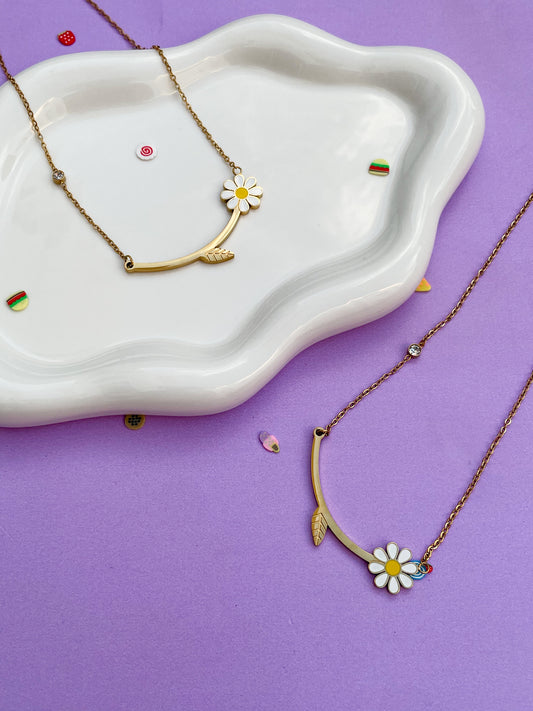Collar margarita tallo