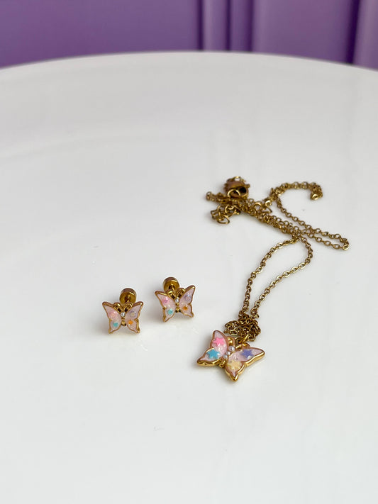 Set Mariposa Tornasol