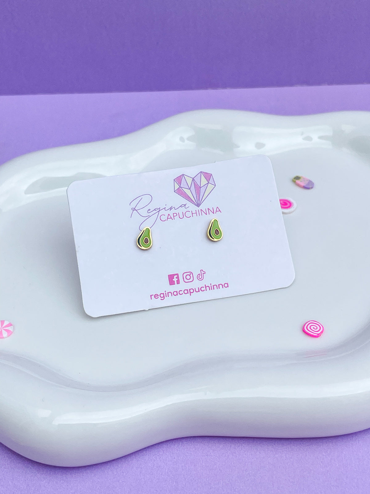Aretes avocado