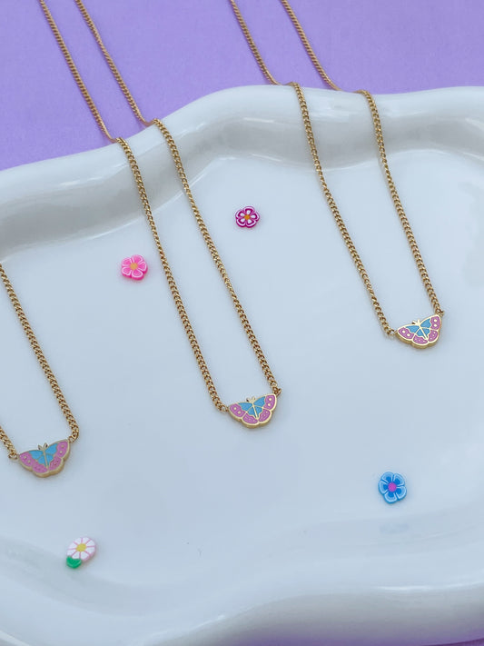 Collar mariposa mini